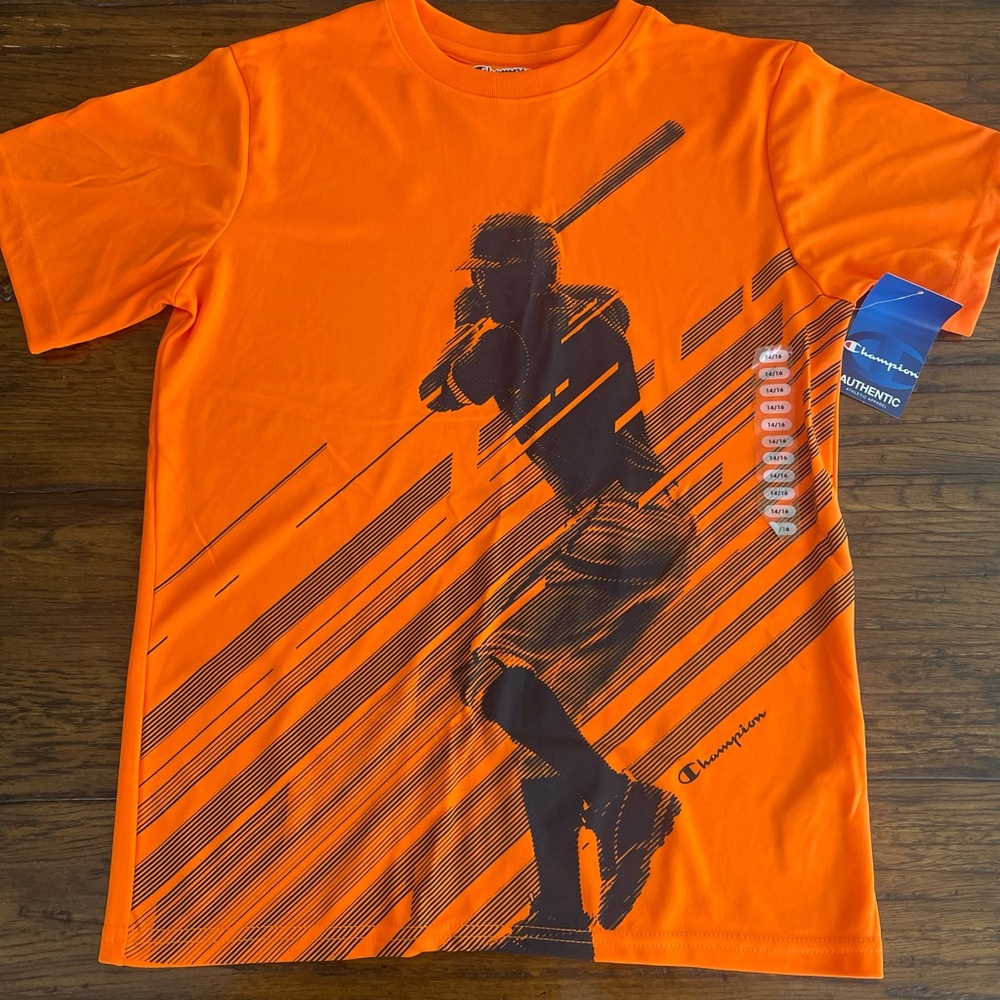 Brand New Boys Champion Baseball Shirt